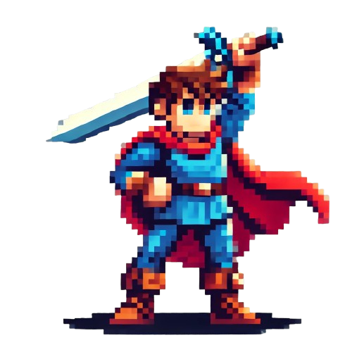 8-Bit Hero Logo